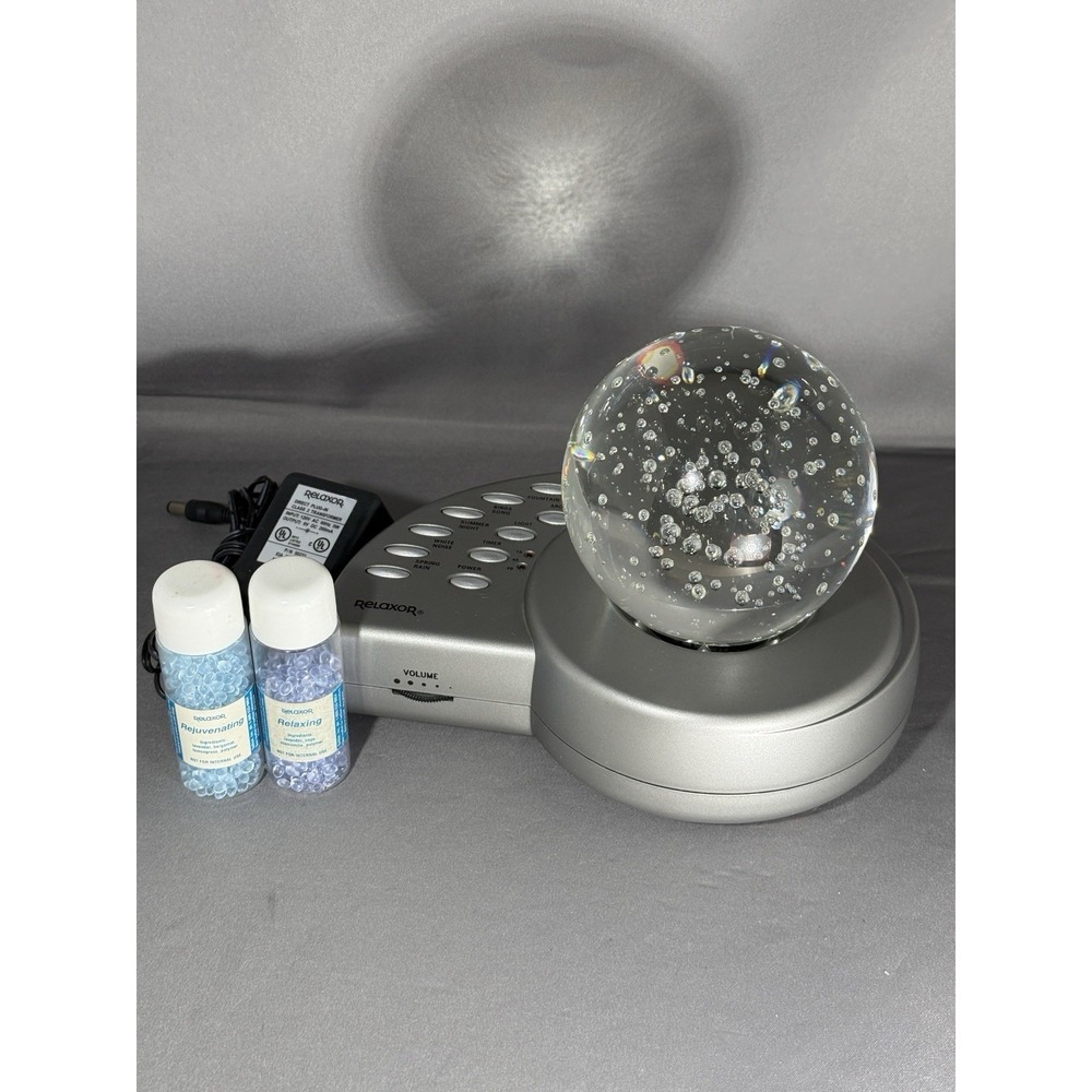 Relaxor Light Therapy Crystal Ball Sound Aroma System Calming Relaxation Sleep